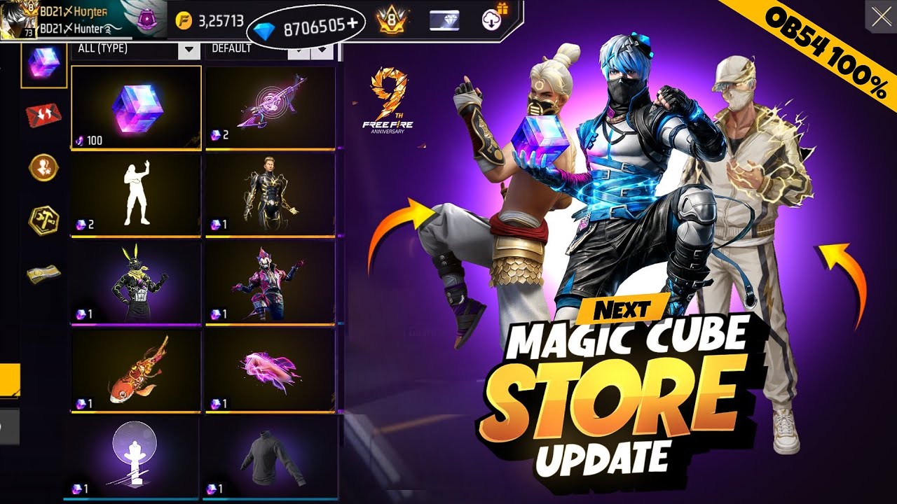 New Magic Cube Store Update Confirm Date |New Event Free Fire Bangladesh Server| Free Fire New Event