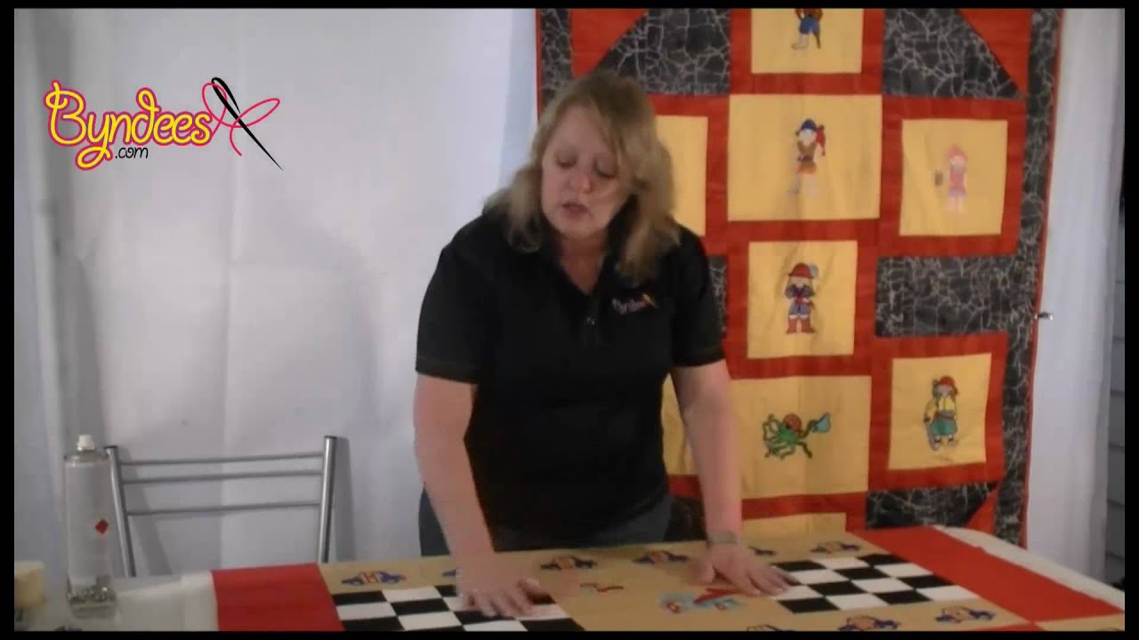Quilt Basting : How to How to Instruction Tutorials