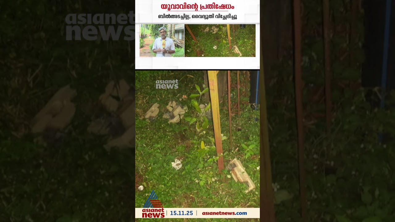 KSEB removes fuse from house due to Rs 22,000 bill; Youth fuses 24 transformers in protest