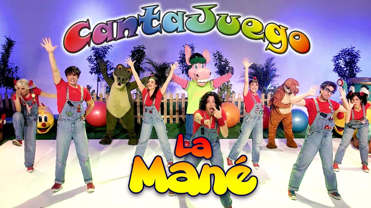 🖐LA MANÉ - CantaJuego -  En Nuestro Patio  | Música Infantil | Canciones para niños