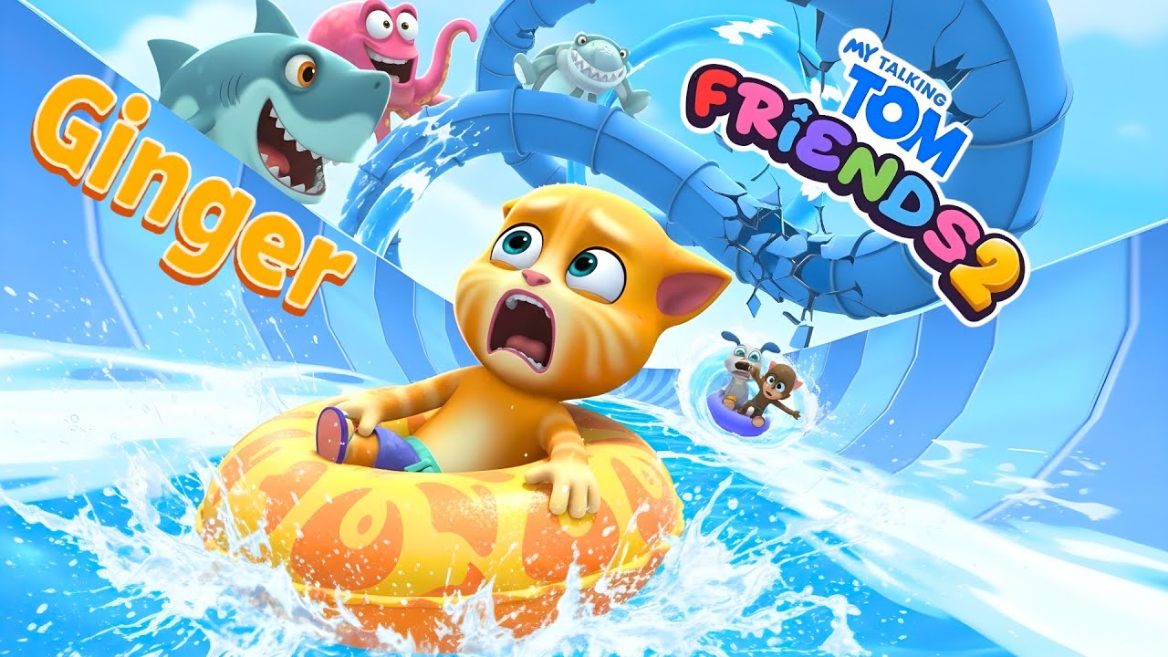 Ginger House Update and Exploring New Mini Games - My Talking Tom Friends 2 Gameplay (Android/iOS)