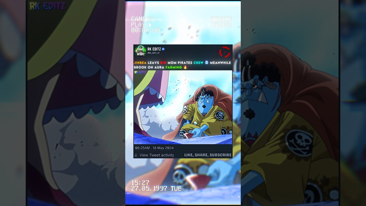 JINBEA LEAVES BIG MOM PIRATE CREW 🤯🔥