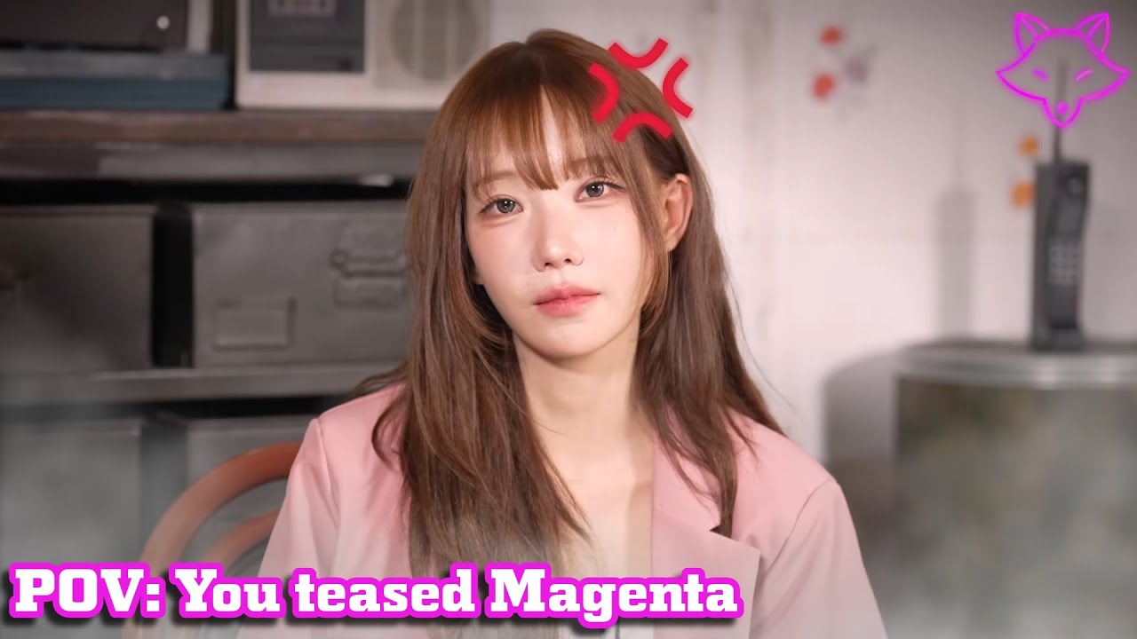 (Eng) Don't make fun of Magenta's nose or else... QWER - Magenta
