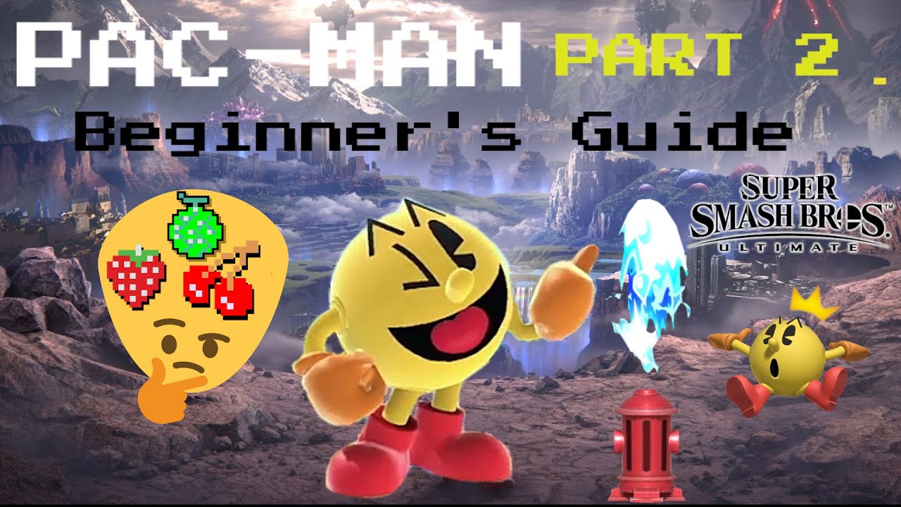 How To Ledgetrap/Edgeguard with PAC-MAN in Super Smash Bros- Advanced Guide (PAC-MAN Guide Part 2)