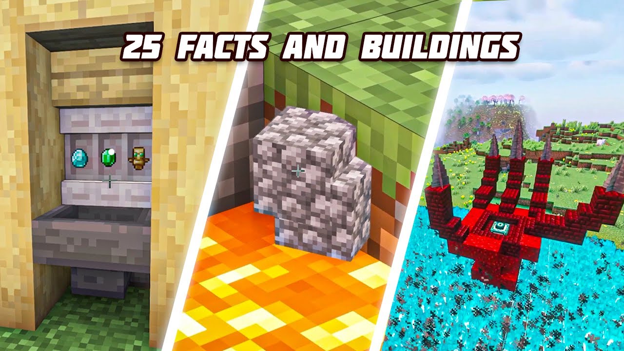 25 интересных фактов и построек из Minecraft