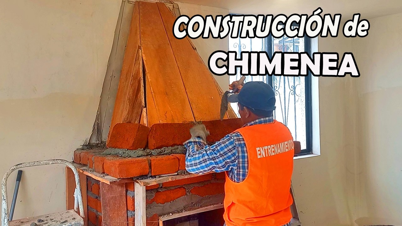 CONSTRUCCIÓN DE CHIMENEA RUSTICA DE LADRILLOS | Tutorial Paso a Paso Diy Ideas