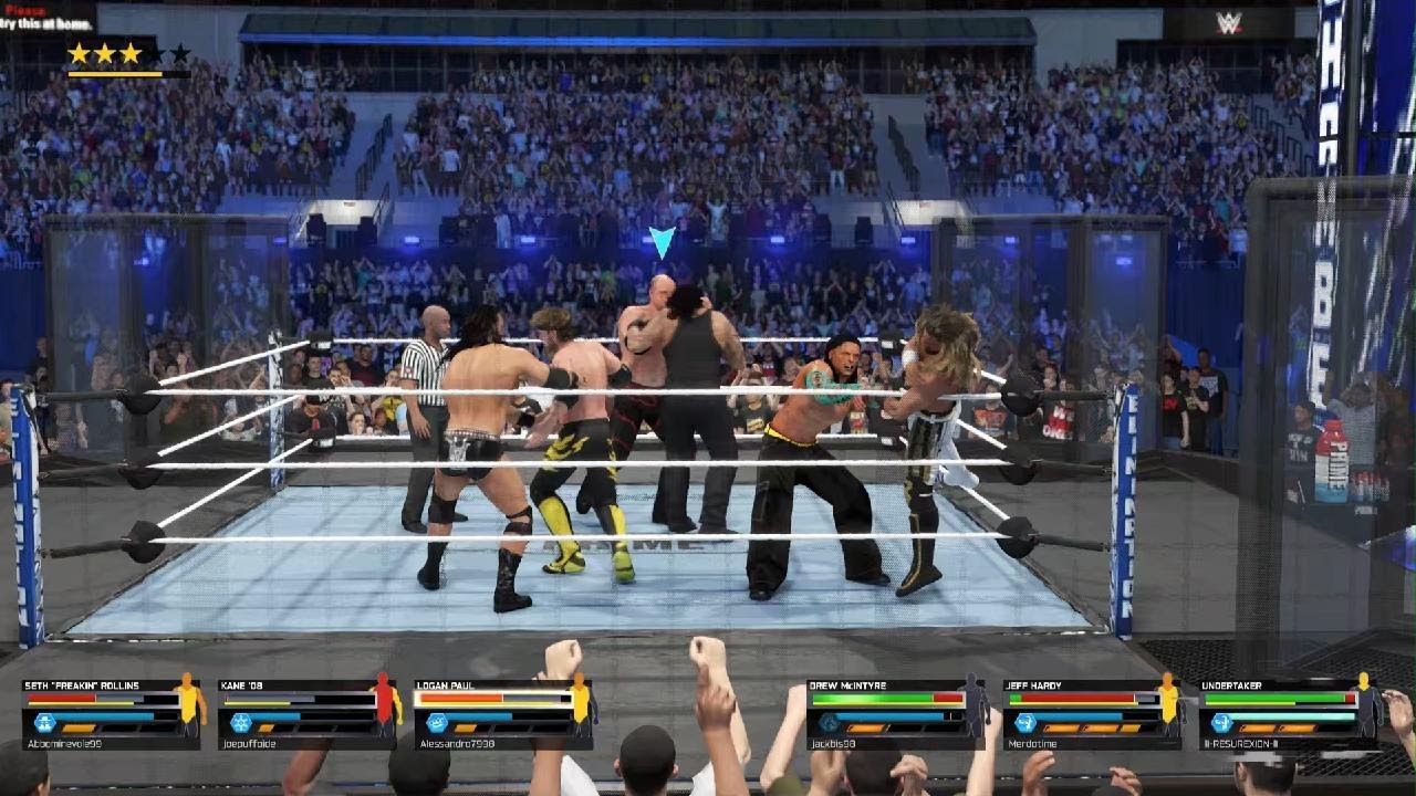 WWE 2K25 Undertaker Elimination Chamber