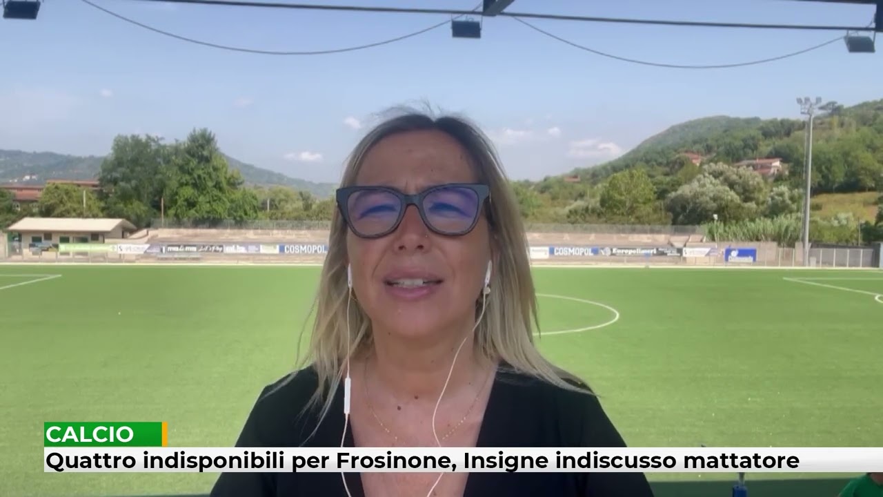 Quattro indisponibili per Frosinone, Insigne indiscusso mattatore