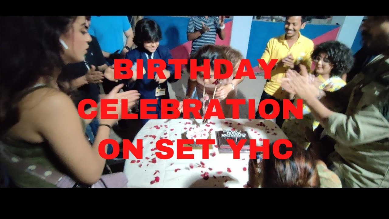 BIRTHDAY CELEBRATION ON SET YEH HAI CHAHATEIN || BTS || V-LOG || FRAMING THOUGHTS ENTERTAINMENT