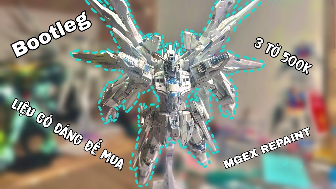BỎ ra 1Tr5 để mua Gundam bootleg này có đáng [ 7701 MGEX Strike Freedom Twilight Coating Changlong ]