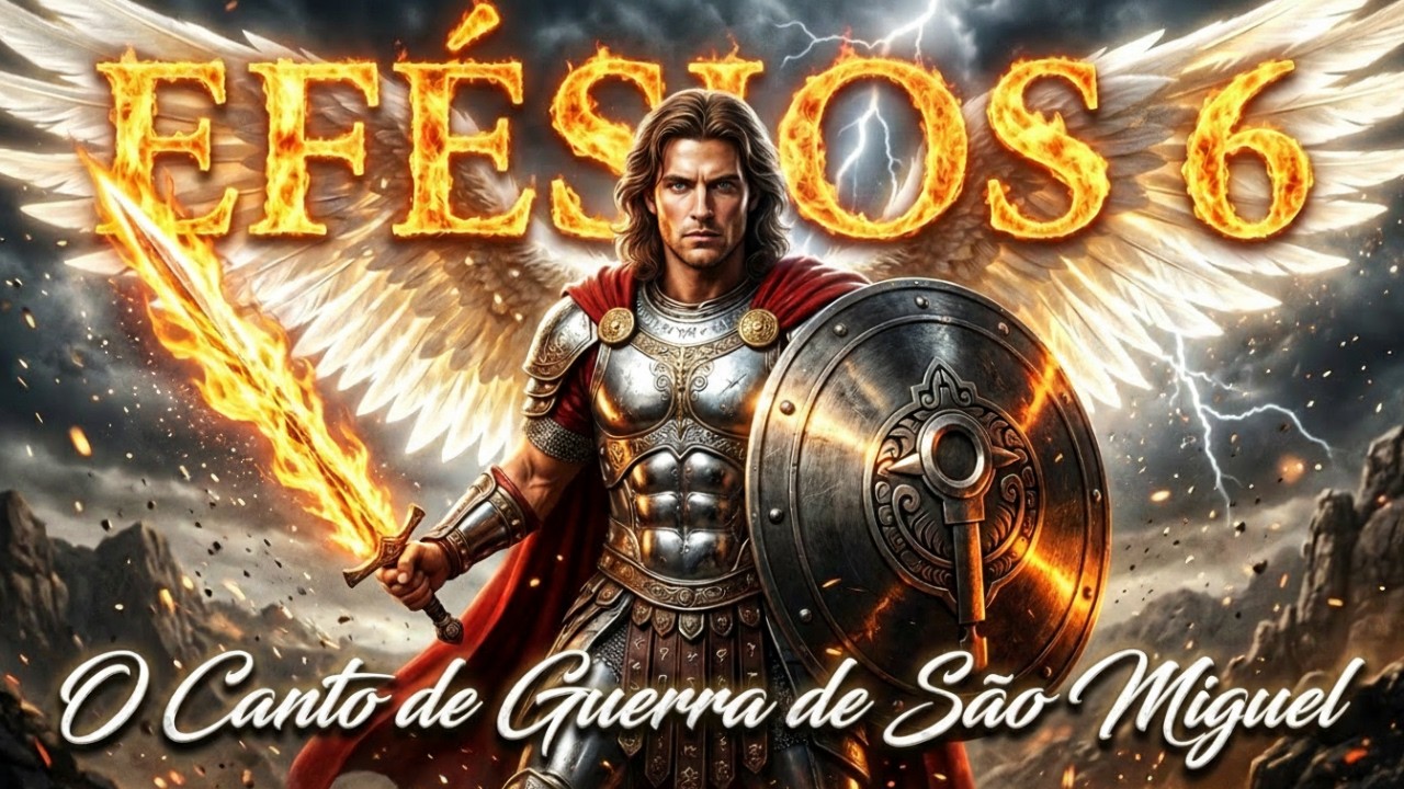 IMPOSSÍVEL NÃO SE ARREPIAR! O Canto de Guerra de São Miguel ⚔️ Armadura de Deus (Efésios 6) 🔥