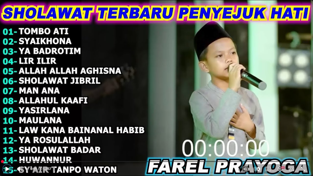FAREL PRAYOGA SHOLAWAT NABI MERDU TERBARU 2026 BIKIN ADEM HATI   SHOLAWAT TERPOPULER 2026 25