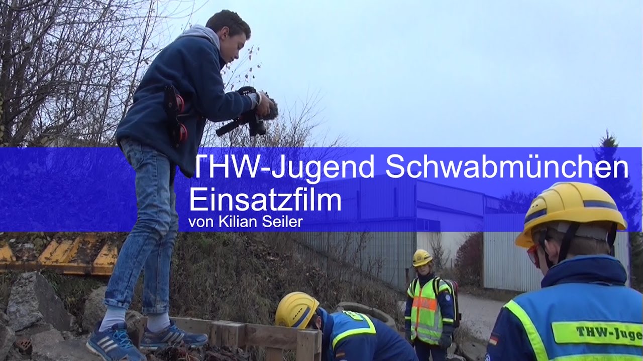 THW Jugend Schwabmünchen - Einsatz Übung Verschüttete Person