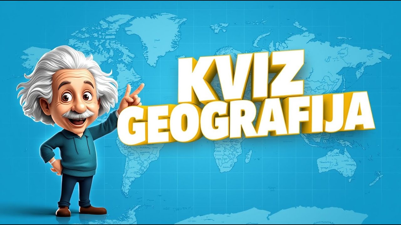 🌍 Samo 1% ljudi zna tačno! Možeš li da rešiš ovaj Kviz iz Geografije?