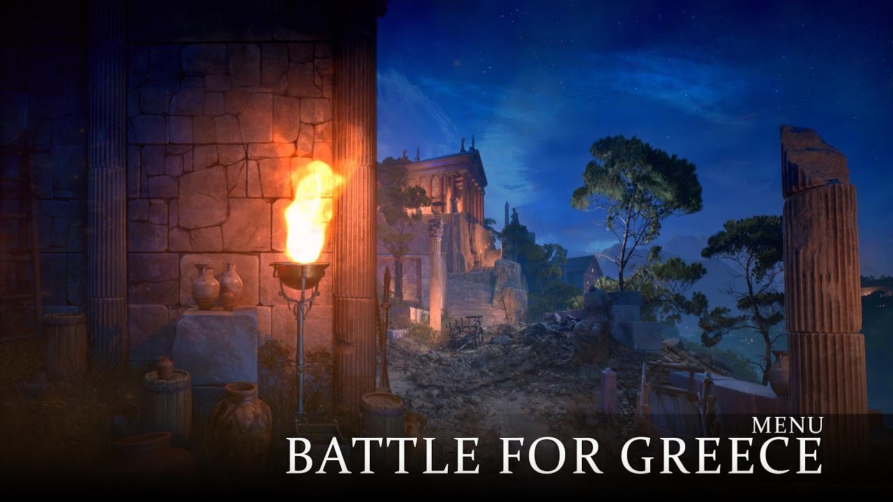 Age Of Empires II : Chronicles - Battle For Greece (Menu Extended ♫) - Leaned Version