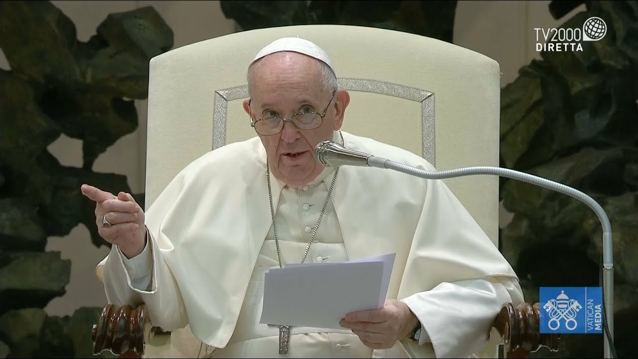 Papa Francesco, Udienza Generale del 25 agosto 2021
