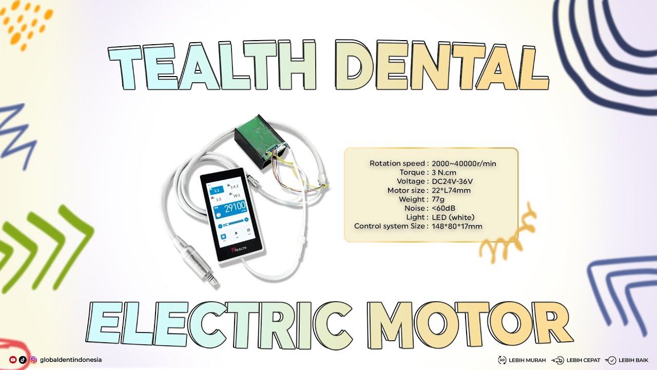 Tealth Dental Electric Motor