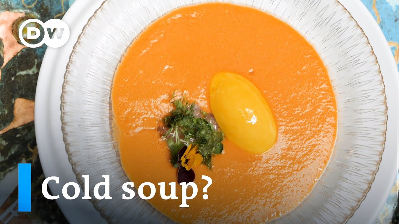 How to make Spanish Gazpacho | A Typical Dish From Spain