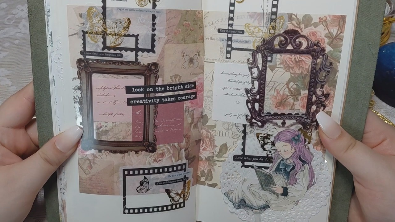 빈티지 다꾸 #journaling #scrapbooking