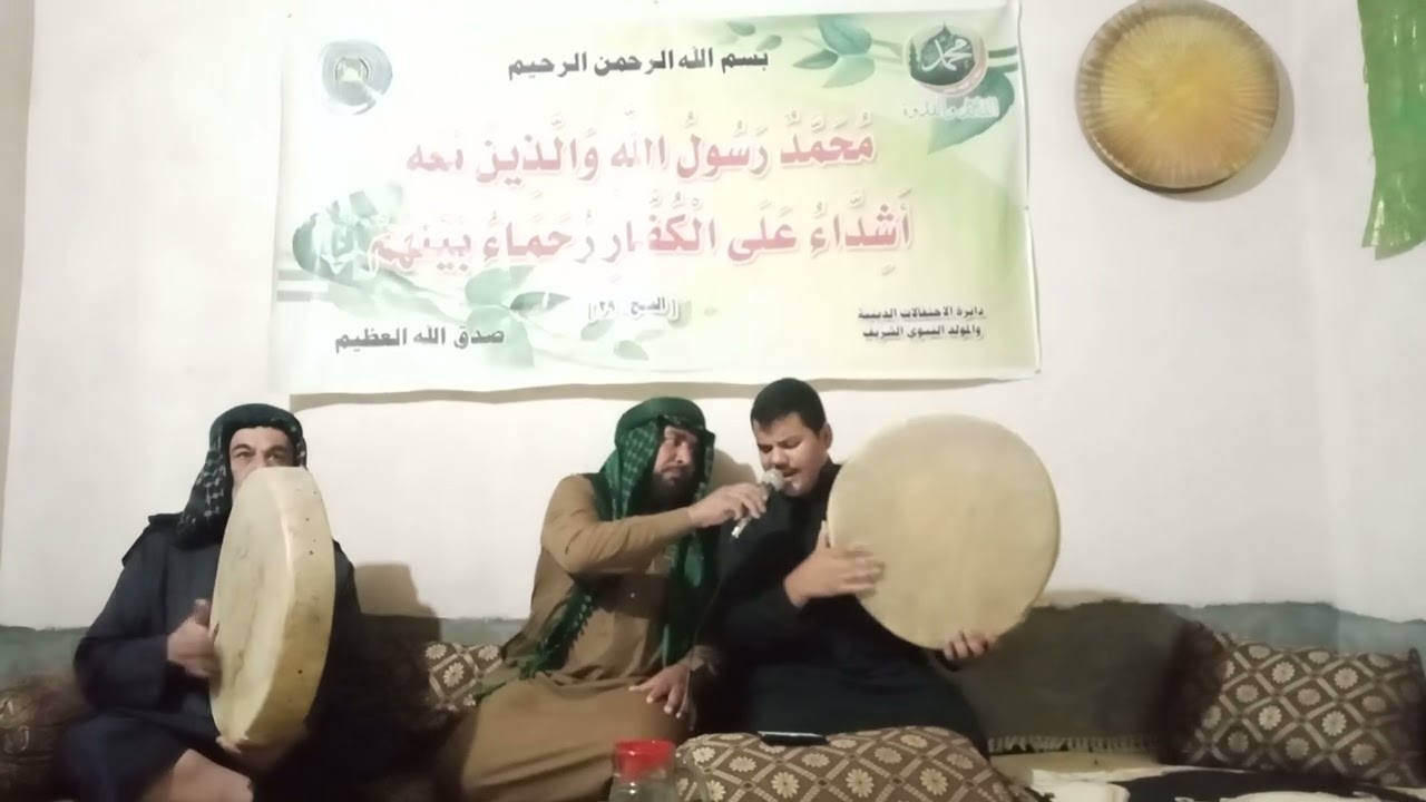 المداح السيد عبدالله الصميدعي مديح حربي 