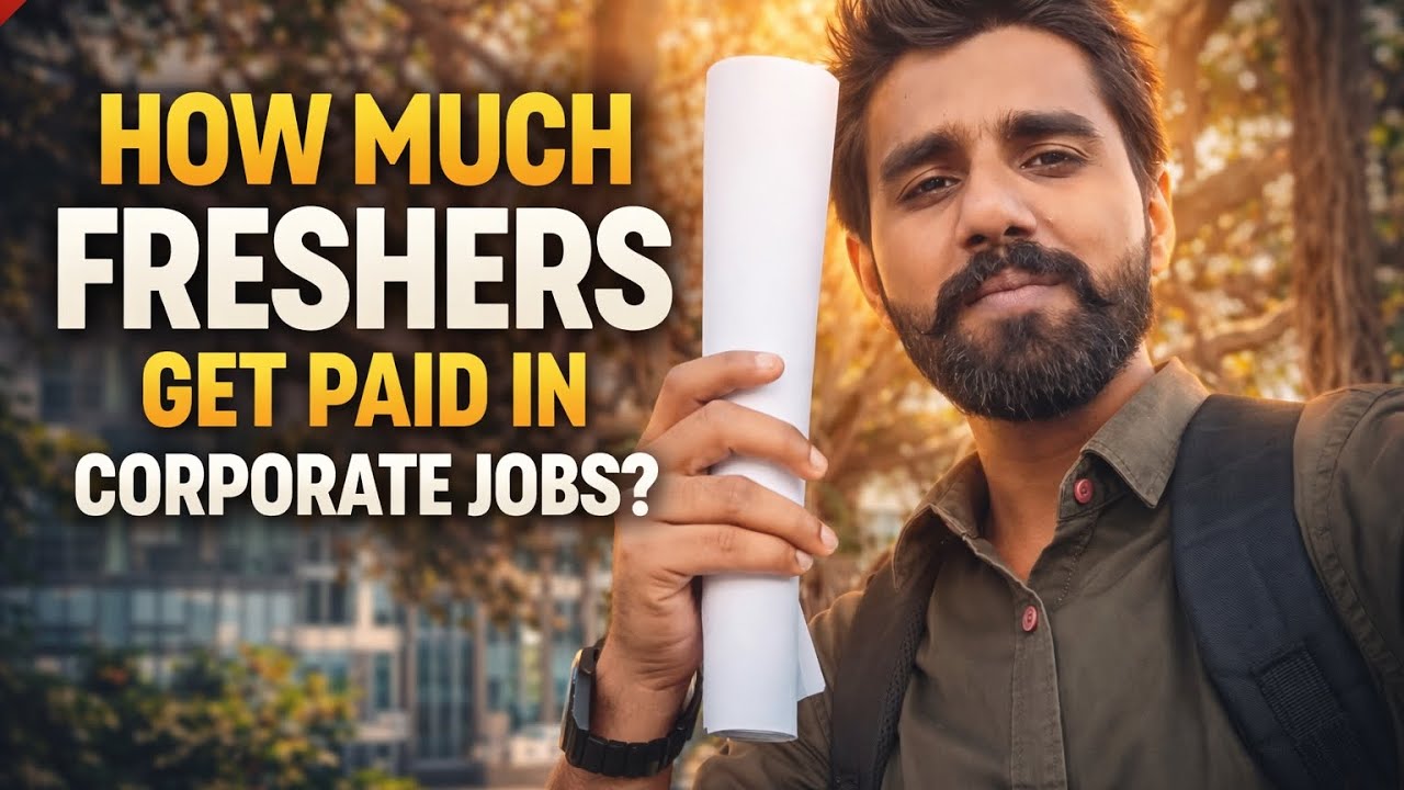 HOW MUCH FRESHER'S GET PAID IN CORPORATE JOBS ? || 🤔