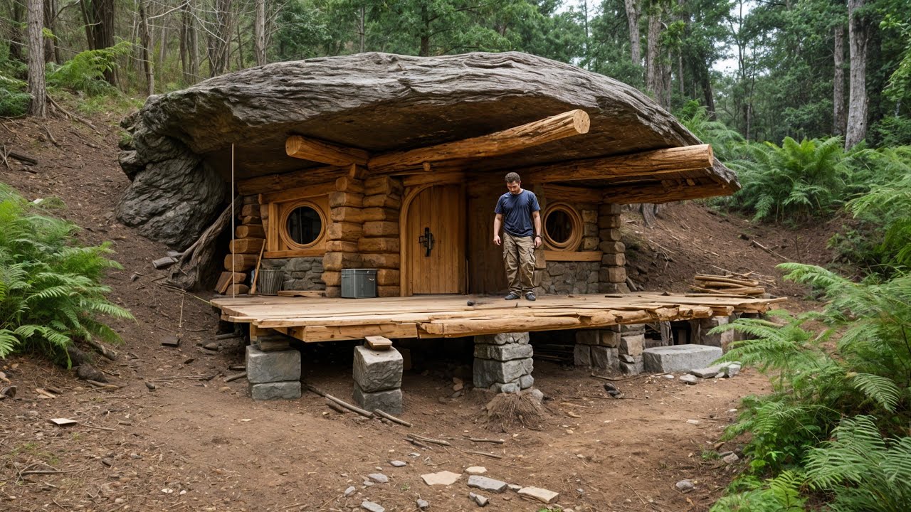 The HIDDEN Bunker Built into a MOUNTAIN. Start to Finish