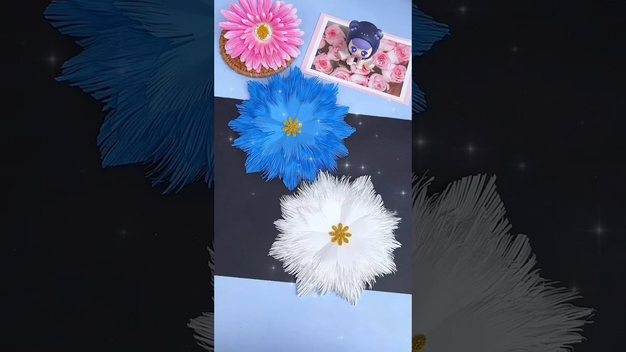 Simple flower craft for beginner #diy #craft #flowercraft #craftforbeginners