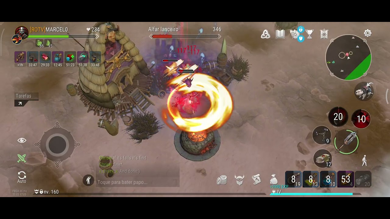 Frostborn kefir cadê os cristais polidos