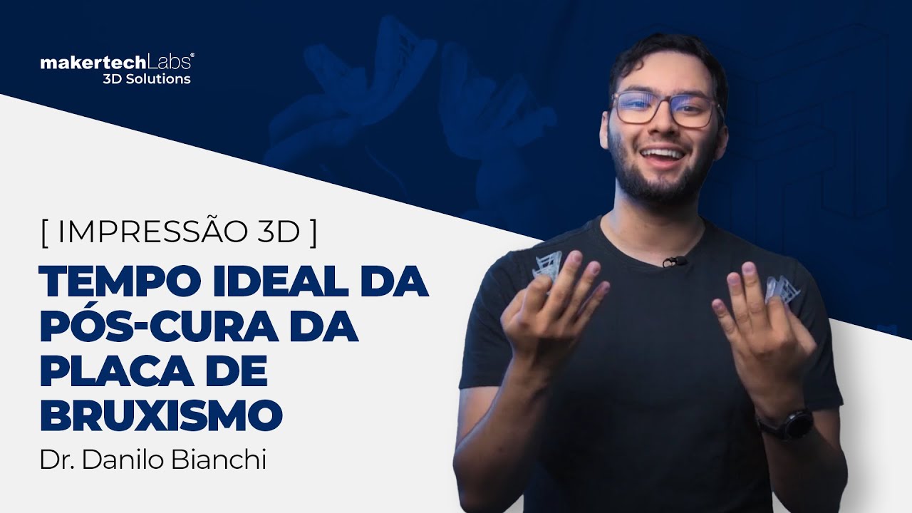 Tempo ideal da pós - cura da placa de bruxismo