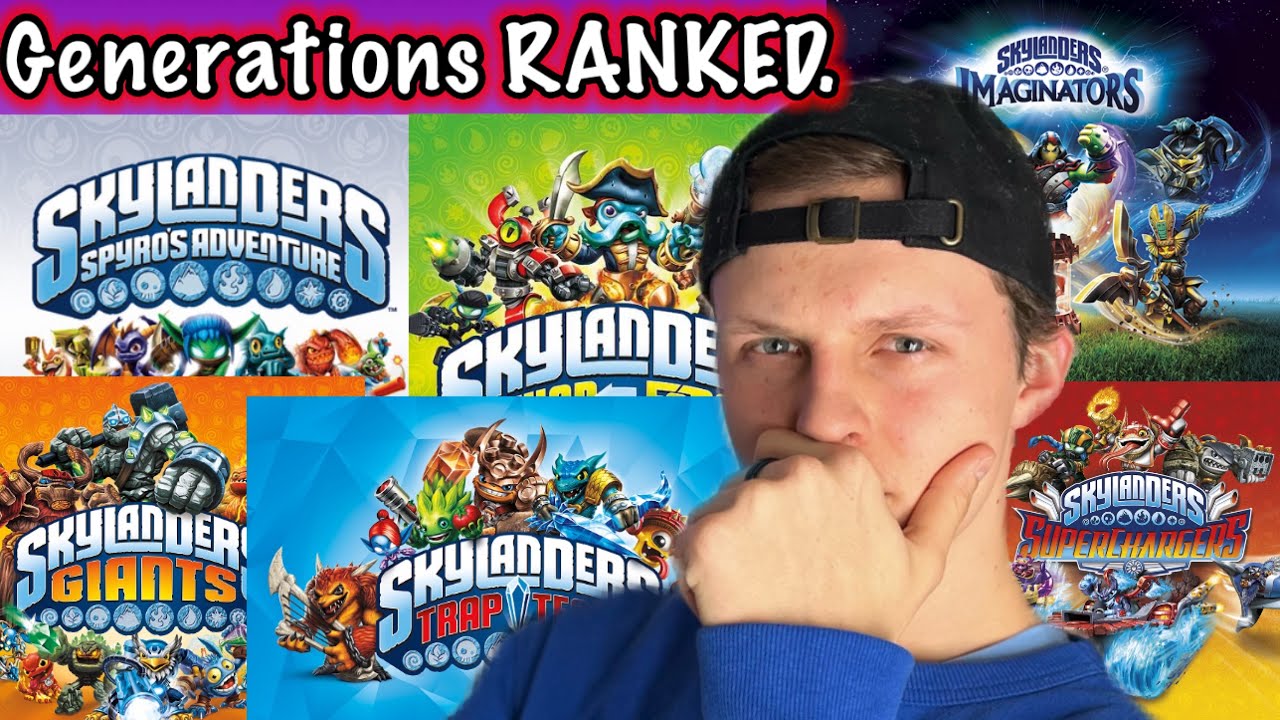 Skylanders Figure Generations RANKED from WORST to FIRST! Saving Skylands