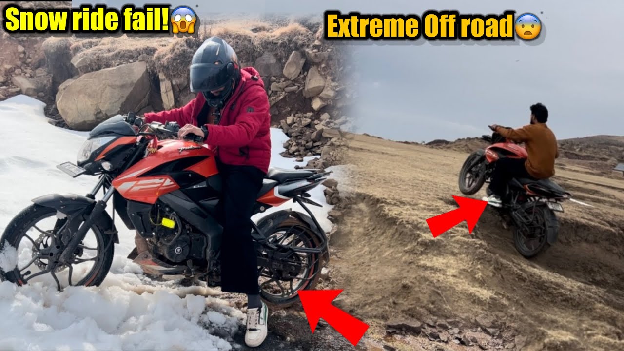Extreme Off-Road Fail 😨 | Risky Snow Ride 🥶 |