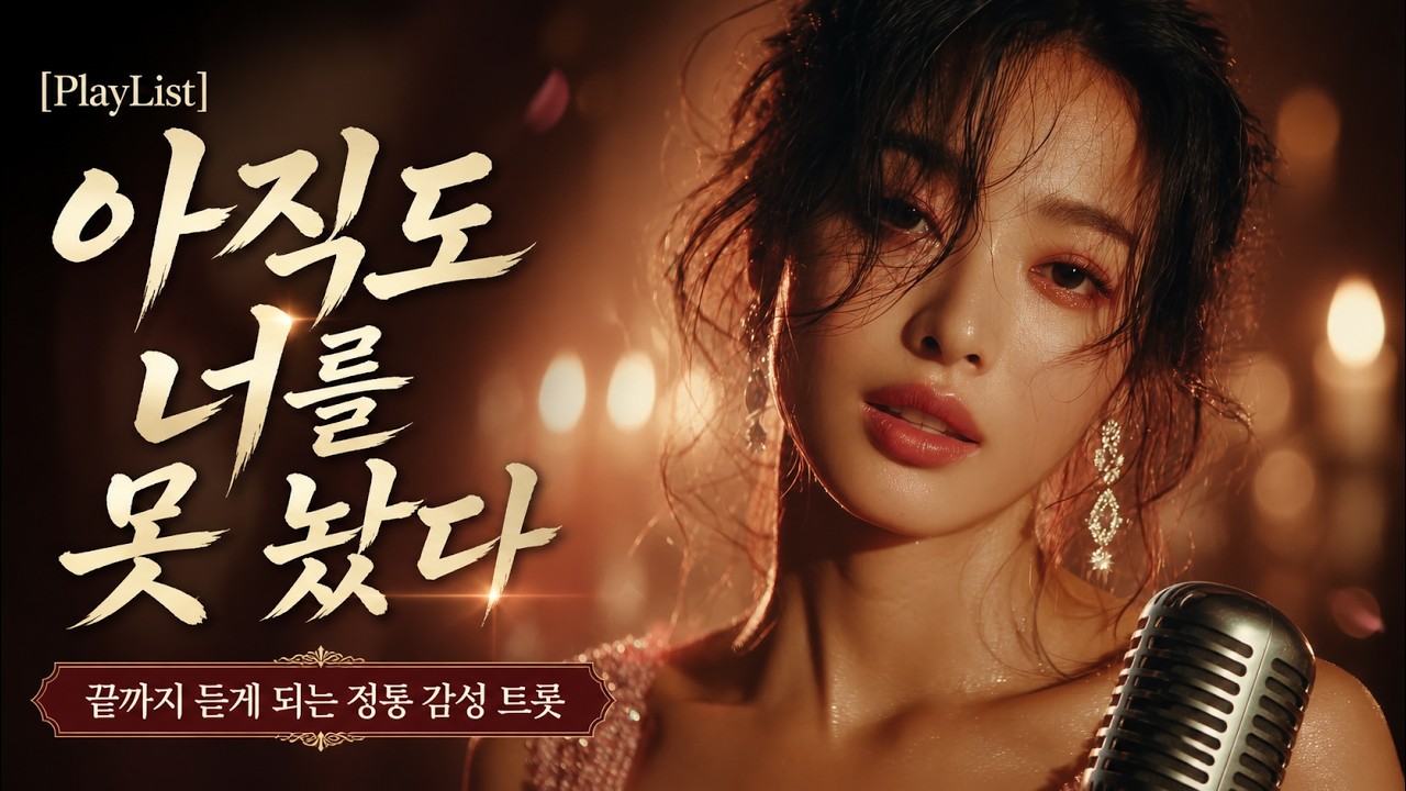 [PlayList]아직도 너를 못 놨다 | 끝까지 듣게 되는 정통 감성 트롯
