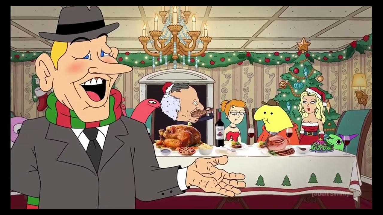 Smiling Friends Christmas Dinner