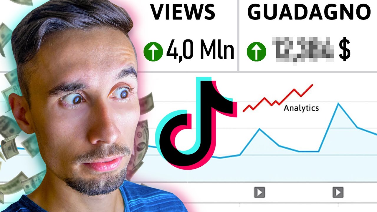QUANTO SI GUADAGNA CON 4 MILIONI DI VIEWS SU TIK TOK?