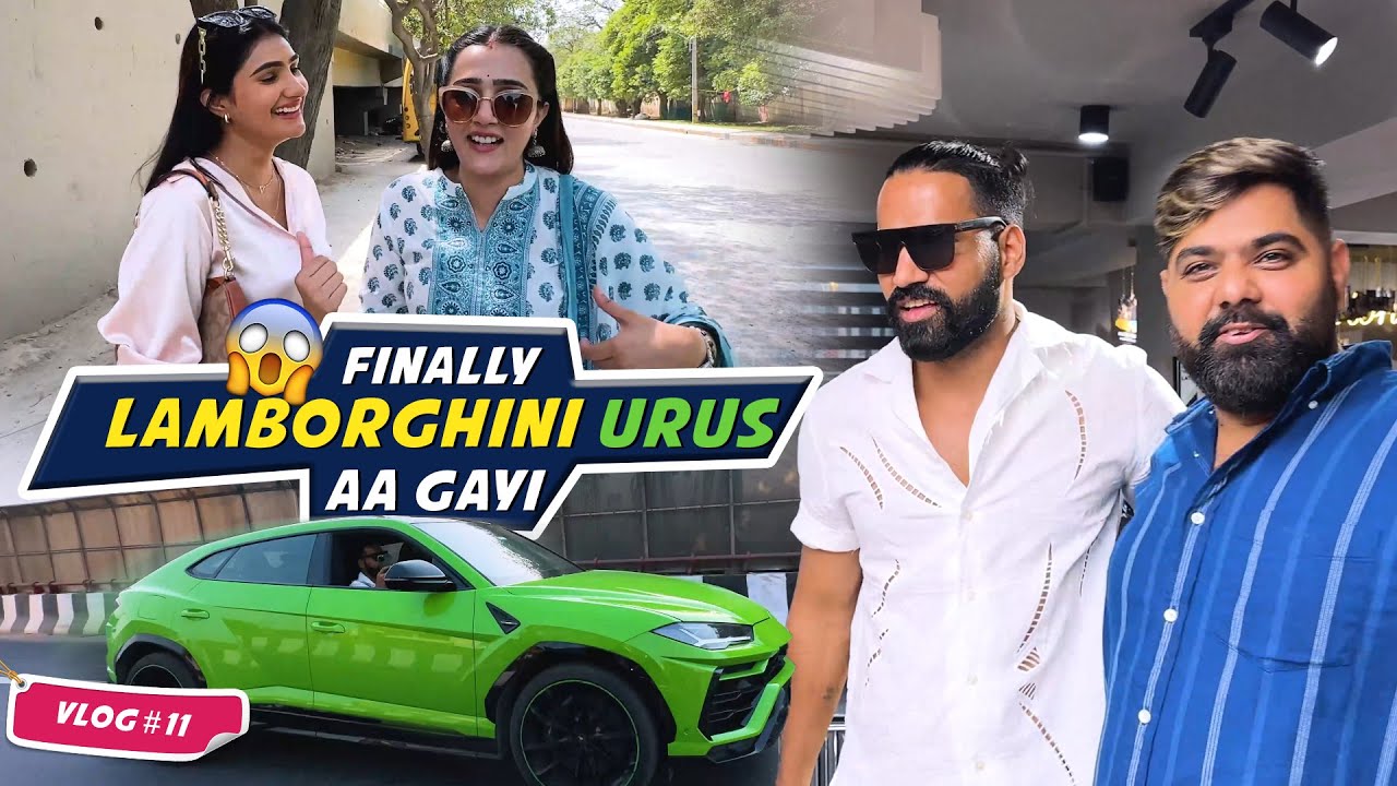 Sabse Mahngi Sports Car | Lamborghini Urus | Sanju Sehrawat Vlog