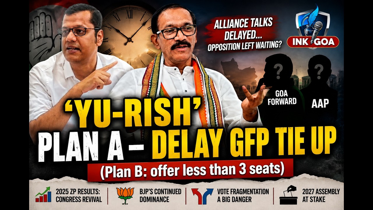 BULLSEYE : Yuri Girish  to keep GFP-AAP hanging till last minute. #goa #goapolitics #goanews #aap