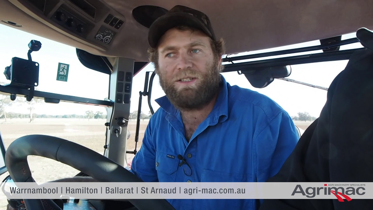 The perfect seeding pair - The Case IH Optum and Horsch Sprinter Air Seeder