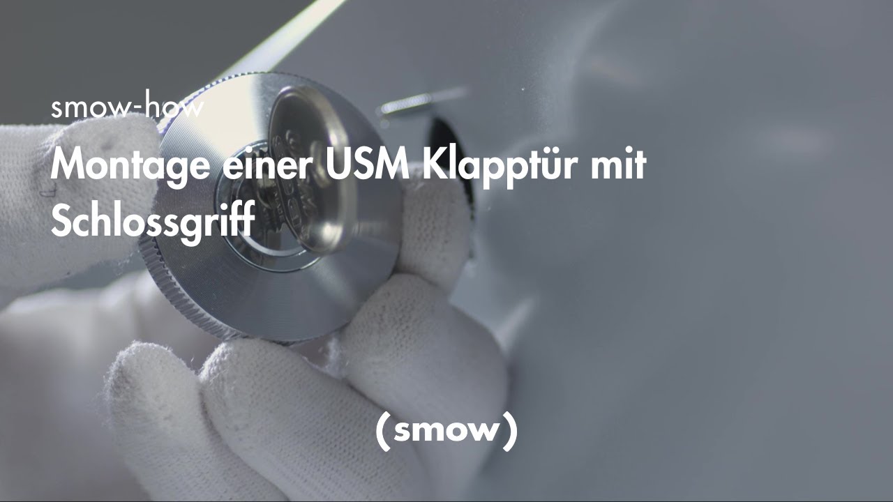 USM Haller | Сборка распашной двери USM с ручкой-замком | smow-How | smow