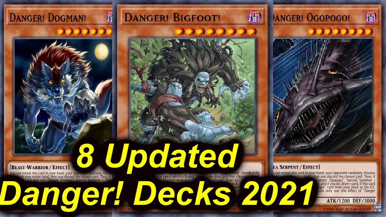【YGOPRO】8 UPDATED DANGER! DECKS MARCH 2021 (FTKs,Loops,Trolls*