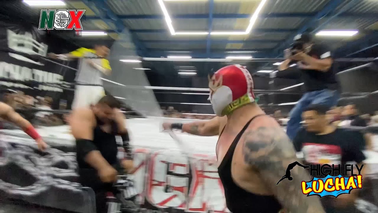 Lucha Extrema - Rey Espectro VS Core VS Alberto Rios