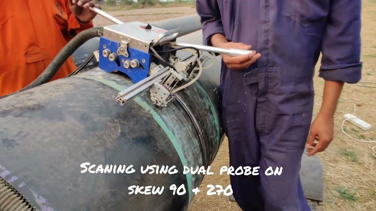 Advanced NDT : PAUT- Phased Array Ultrasonic Testing in pipeline #technology