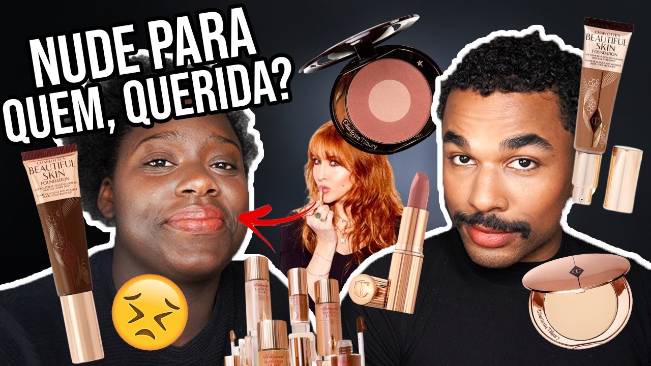 COMPREI QUASE TUDO DE CHARLOTTE TILBURY E... RESENHA #OTomMaisEscuro