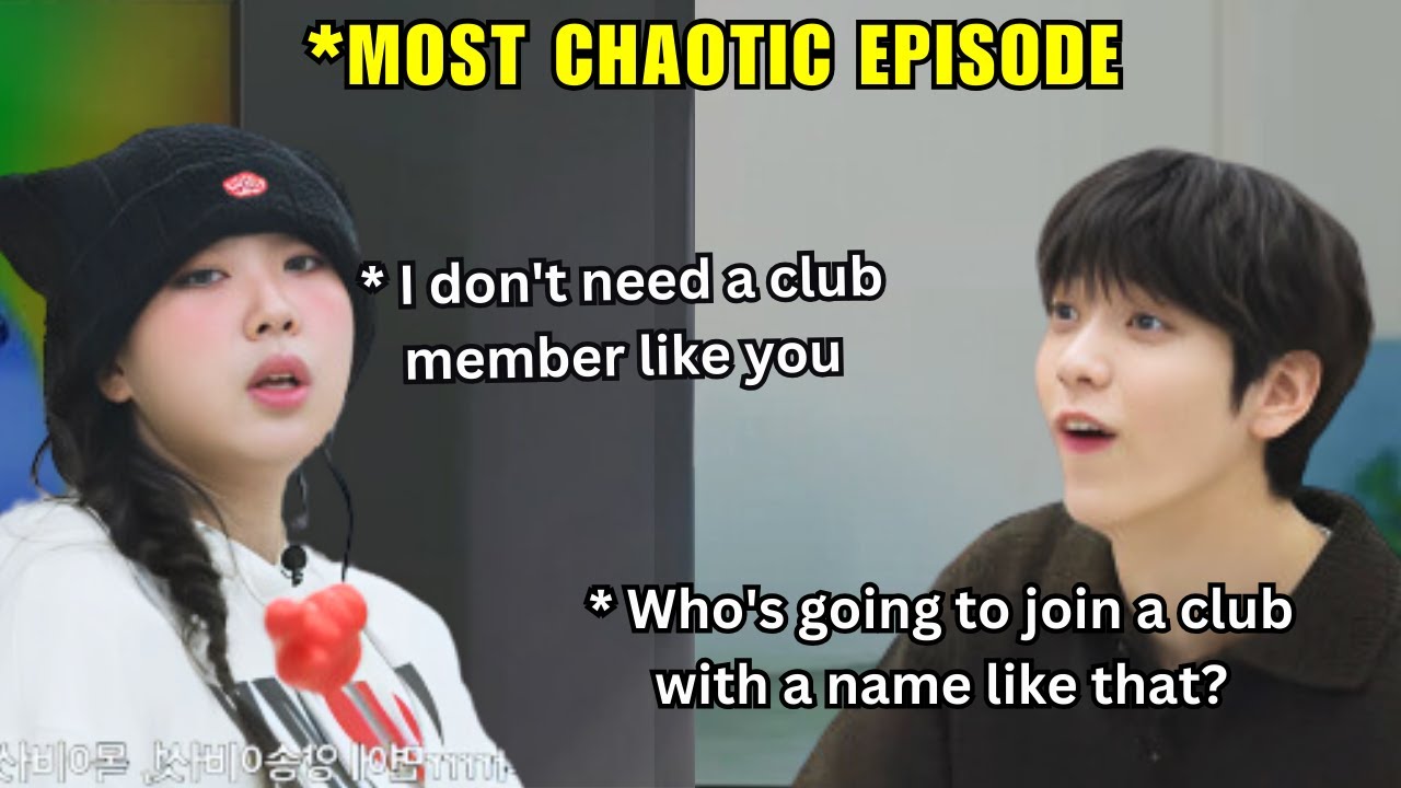 TXT Soobin and Lee Youngji bickering for 1 Minute Straight. 