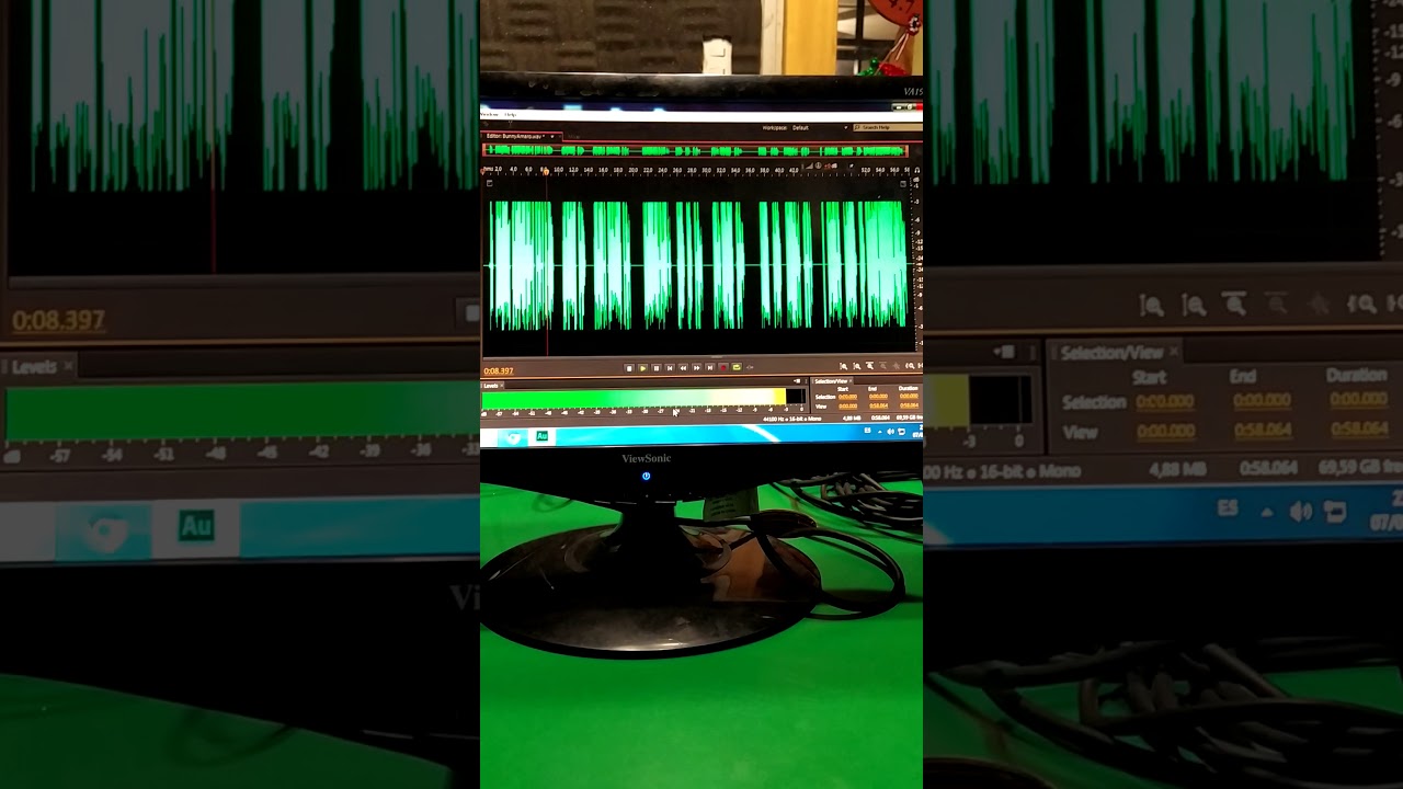 Muestra de audio para IVR