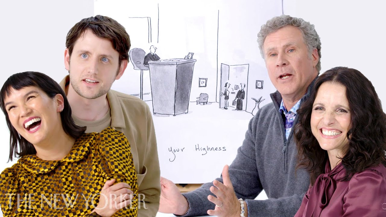 Will Ferrell and the 'Downhill' Cast Enter The New Yorker’s Cartoon Caption Contest