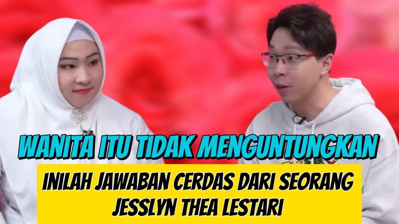 Jesslyn Thea lestari mualaf cantik dan cerdas ‼️