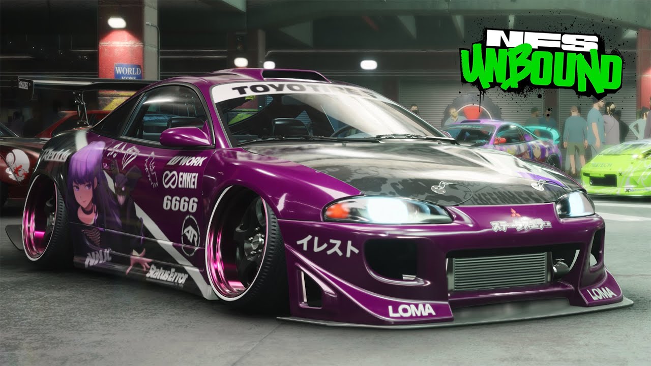 Need for Speed Unbound - Mitsubishi Eclipse GSX Customization | Max Build