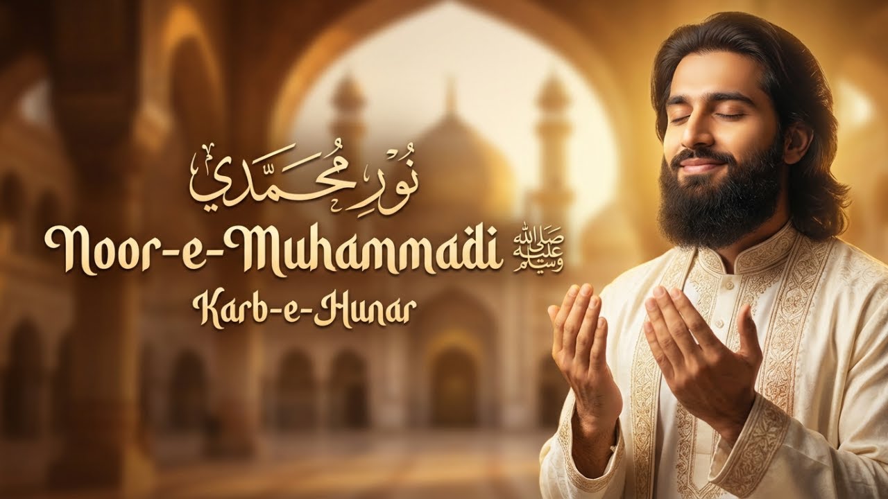 Noor-e-Muhammadi ﷺ - نورِ محمدی | Light of Prophet ﷺ | Beautiful Naat | Karb-e-Hunar