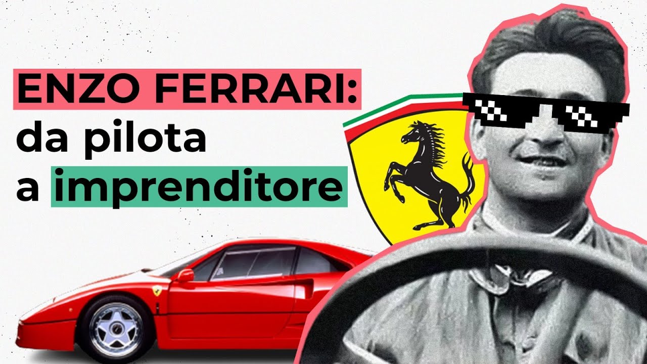 Enzo Ferrari: da meccanico rifiutato dalla Fiat a proprietario di una multinazionale