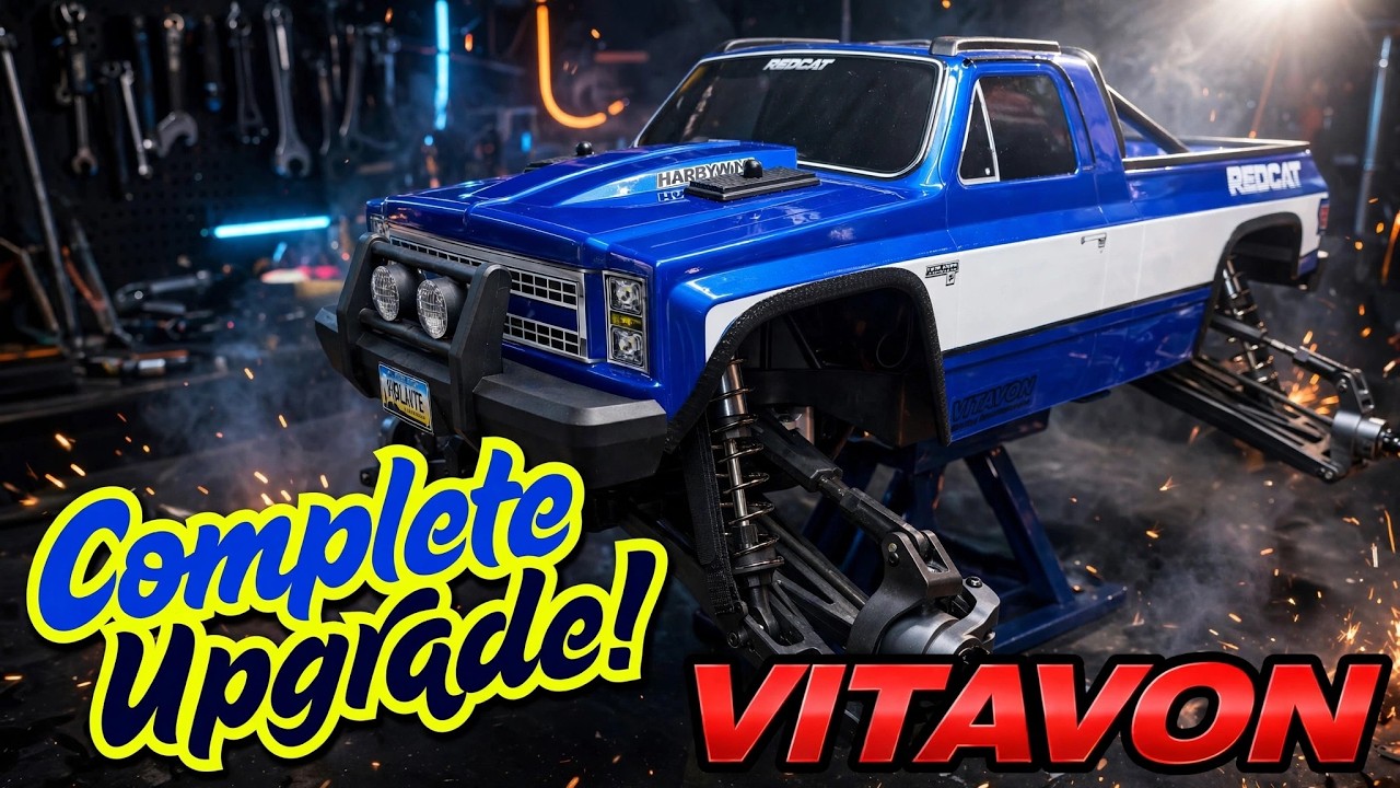 Redcat Vigilante 8s 1/5 Monster Truck - Complete Upgrade